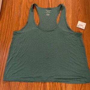 Teal American Eagle Tank Top